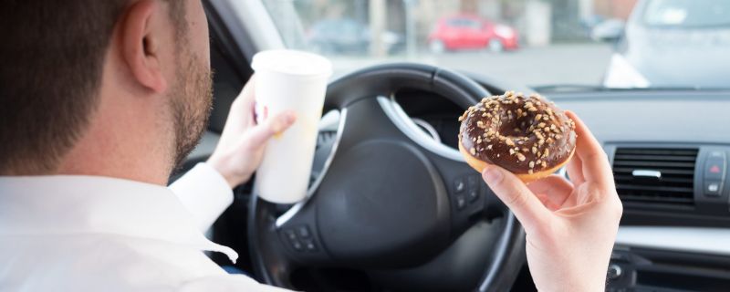 Distracted Driving: Don’t Dine and Drive
